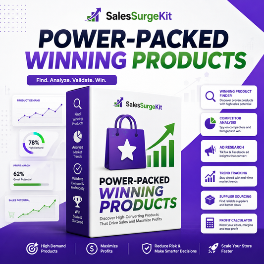 Power-Packed Winning Products